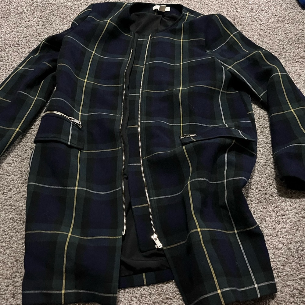 Plaid jacket/blazer